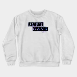 Subie Gang by RAVENOUSKELLS Crewneck Sweatshirt